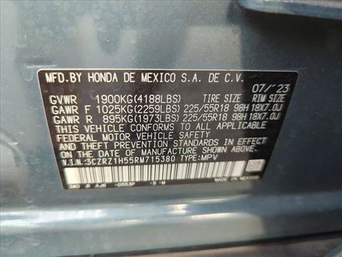 Certified 2024 Honda HR-V Sport image 23