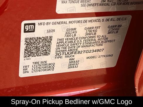 New 2026 GMC Sierra 1500 AT4X image 33