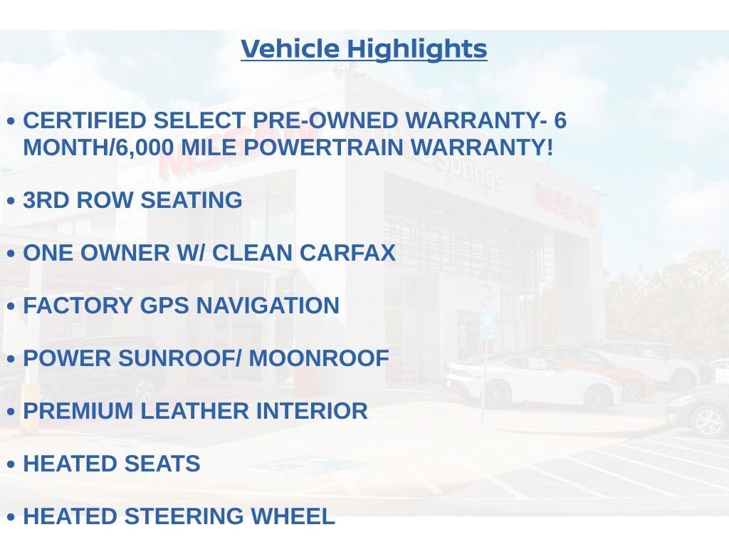Certified 2022 Nissan Armada SL w/ Midnight Edition Package RWD image 37