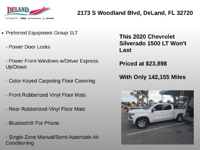 Used 2020 Chevrolet Silverado 1500 LT AWD/4WD image 3