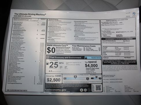 New 2026 BMW X5 xDrive40i w/ M Sport Package image 21