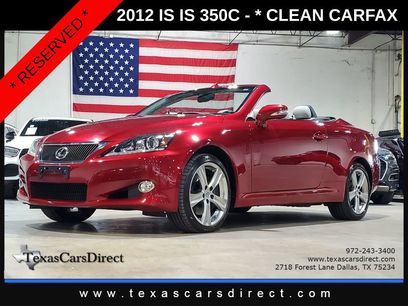 Used 2012 Lexus IS 350C w/ Luxury Pkg