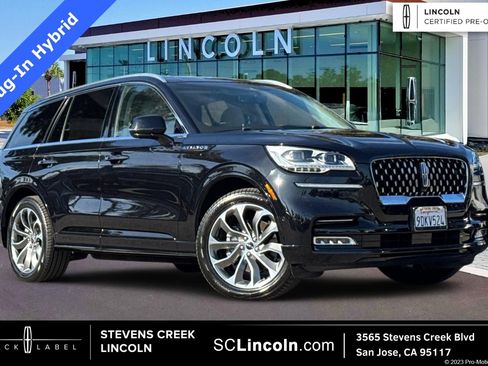 Certified 2022 Lincoln Aviator Grand Touring w/ Equipment Group 301A image 1
