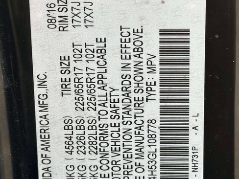 Used 2016 Honda CR-V EX image 12