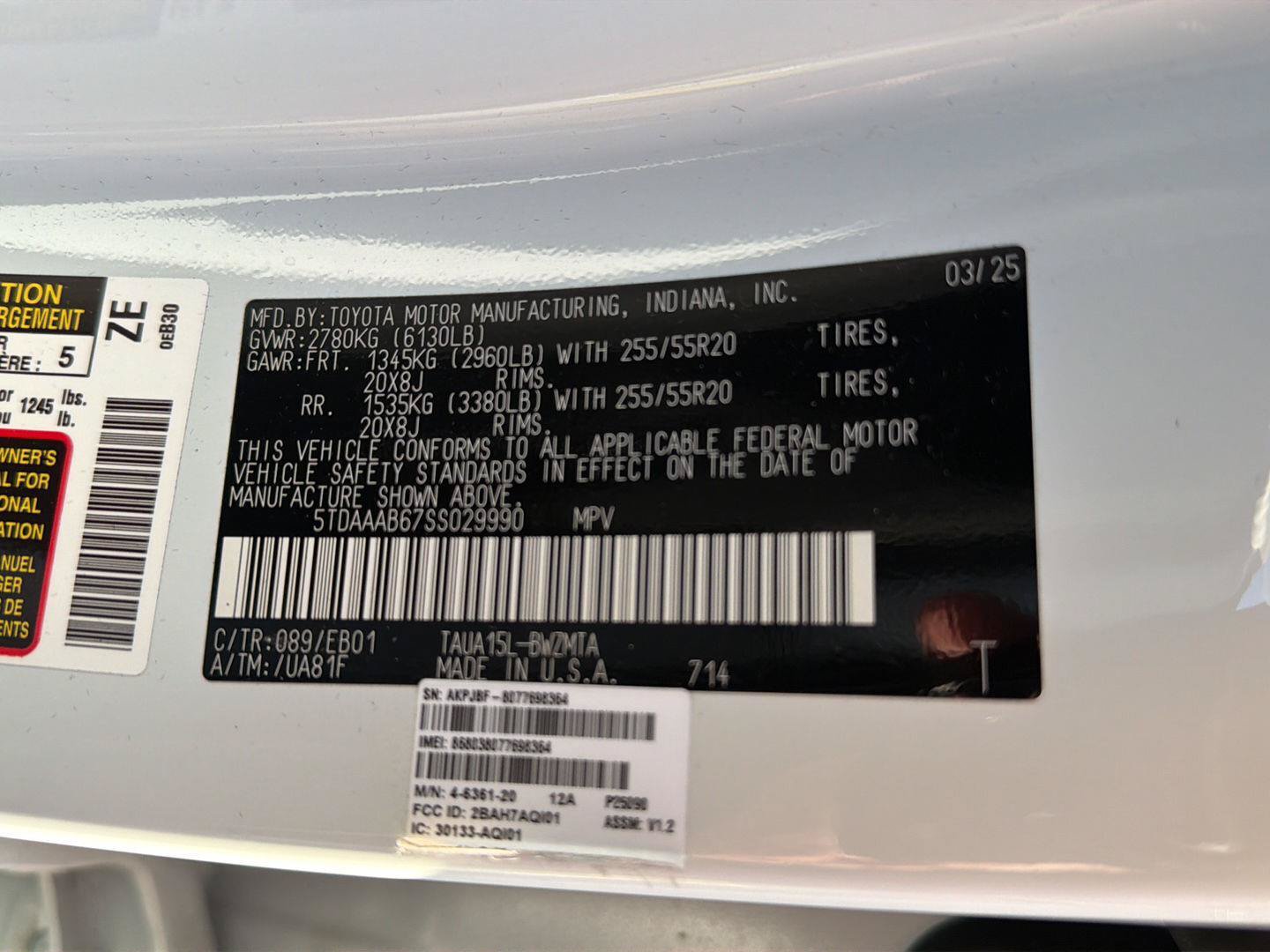 Certified 2025 Lexus TX 350 AWD w/ Technology Package image 45
