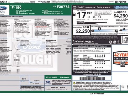 Used 2019 Ford F150 XLT w/ Equipment Group 302A Luxury image 24