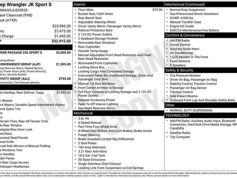 Used 2018 Jeep Wrangler Sport image 7