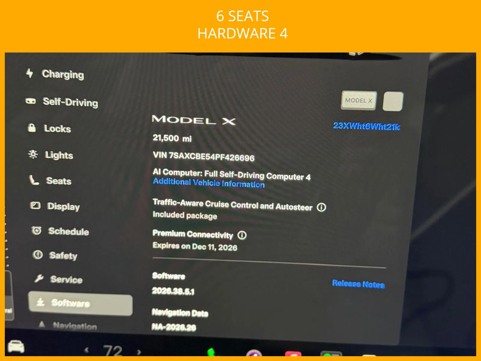Used 2023 Tesla Model X AWD/4WD image 3