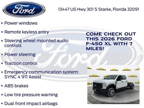 New 2026 Ford F450 XL AWD/4WD image 20
