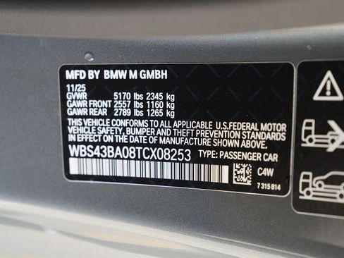 New 2026 BMW M4 xDrive Competition w/ Executive Package AWD/4WD image 34