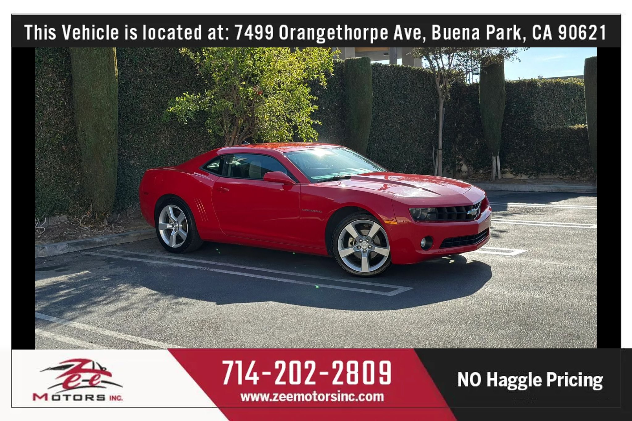 Used 2010 Chevrolet Camaro LT w/ RS Package RWD image 2