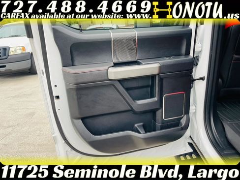 Used 2018 Ford F150 Raptor w/ Equipment Group 802A Luxury AWD/4WD image 14