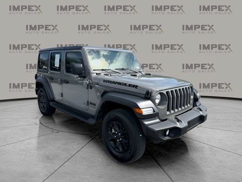 Used 2022 Jeep Wrangler Unlimited Sport AWD/4WD image 4