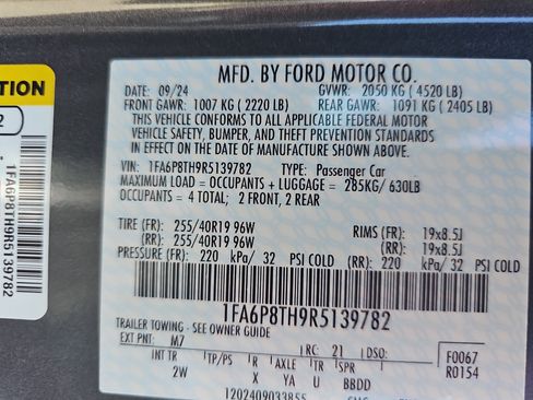 Used 2024 Ford Mustang Coupe RWD image 34