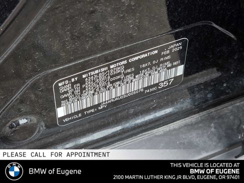 Used 2025 Mitsubishi Outlander Sport LE AWD/4WD image 26