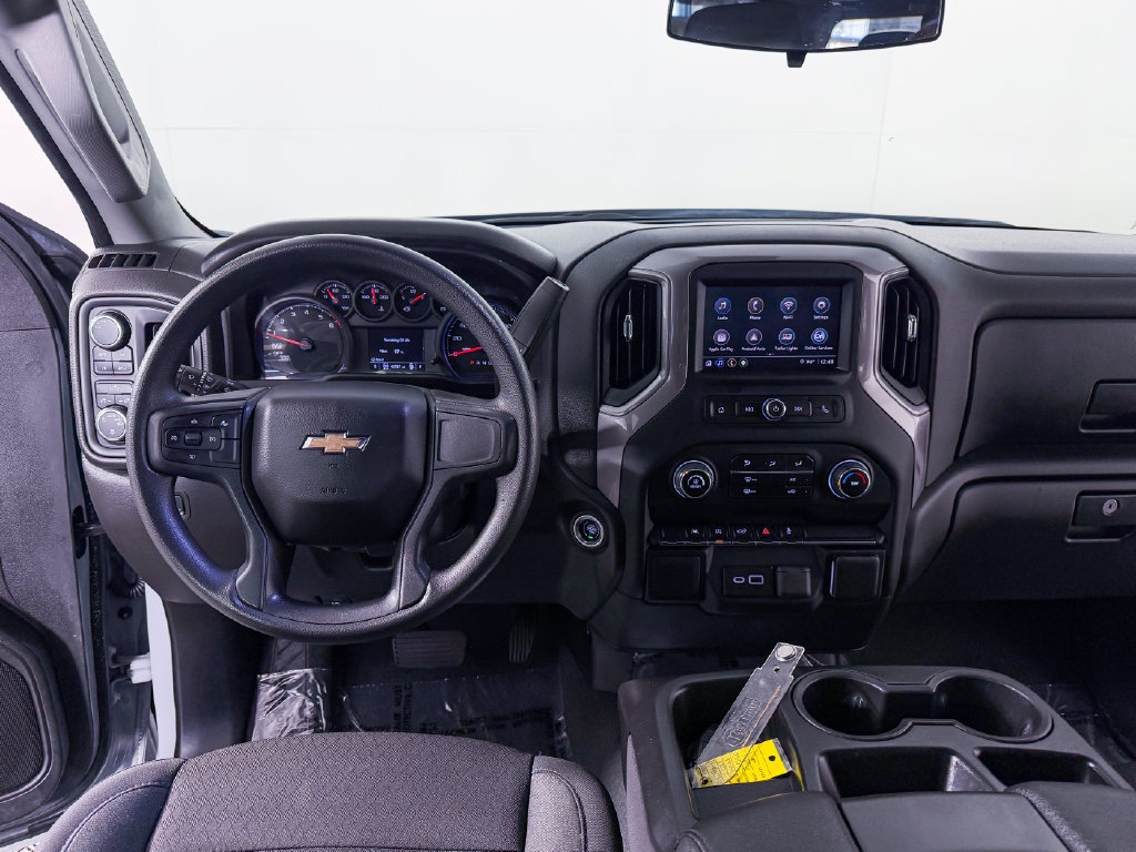 Used 2024 Chevrolet Silverado 1500 Custom w/ Turbomax Blackout Package AWD/4WD image 16