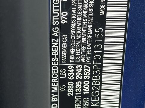 Certified 2023 Mercedes-Benz EQE 350+ Sedan w/ AMG Line Exterior Package image 36