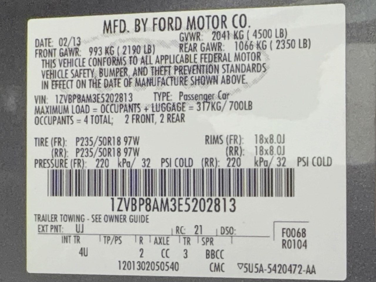 Used 2014 Ford Mustang Premium w/ Equipment Group 202A RWD image 32