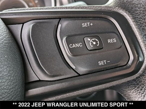 Used 2022 Jeep Wrangler Unlimited Sport image 9