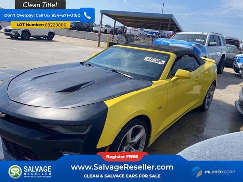 Used 2016 Chevrolet Camaro SS RWD image 1