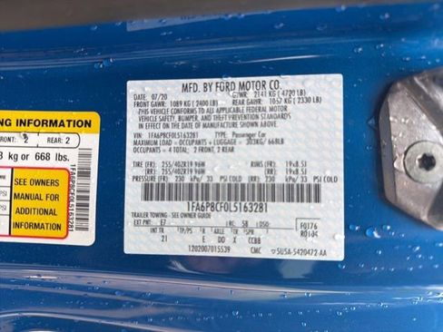 Used 2020 Ford Mustang GT w/ Equipment Group 301A RWD image 15