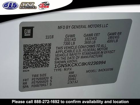 Used 2019 Chevrolet Tahoe Premier image 21