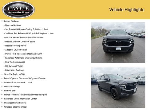 Used 2023 Chevrolet Tahoe RST w/ Luxury Package image 7