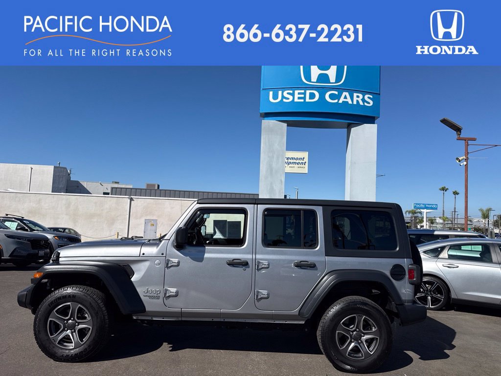 Used 2020 Jeep Wrangler Unlimited Sport S AWD/4WD image 1