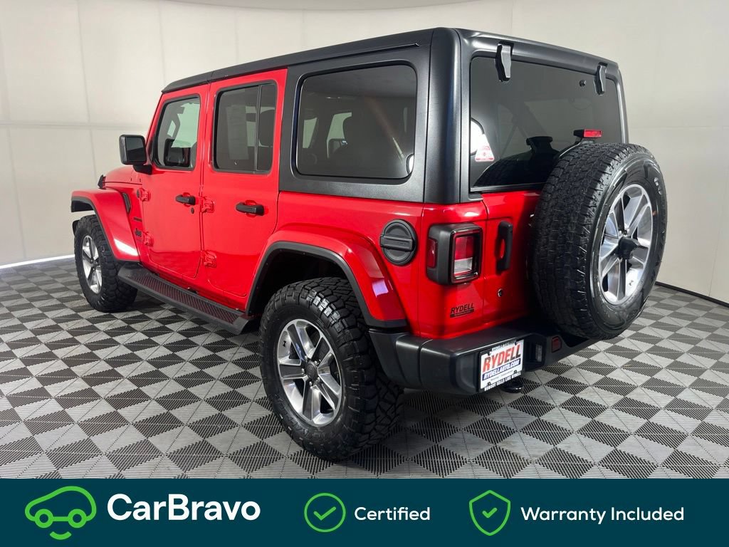 Used 2018 Jeep Wrangler Unlimited Sahara AWD/4WD image 9