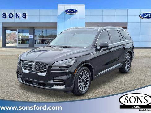 Used 2021 Lincoln Aviator Reserve w/ Elements Package Plus RWD image 1