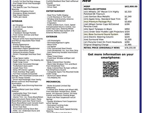 Used 2025 Porsche Macan w/ Premium Package Plus AWD/4WD image 42