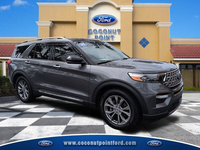 Used 2021 Ford Explorer Limited w/ Equipment Group 301A RWD image 1