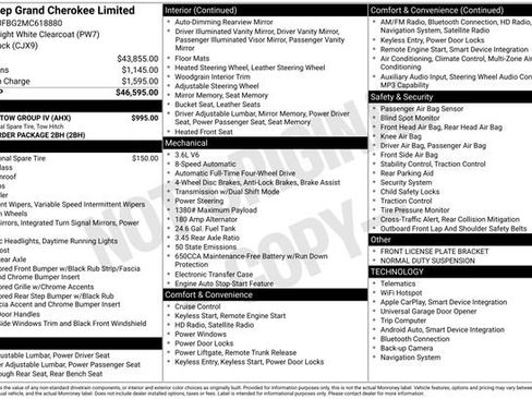 Used 2021 Jeep Grand Cherokee Limited w/ Trailer Tow Group IV image 34