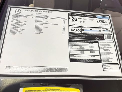 New 2026 Mercedes-Benz GLC 300 4MATIC image 18