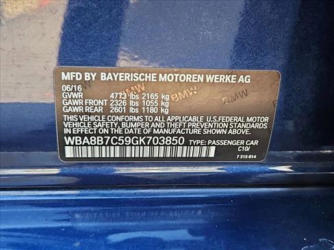 Used 2016 BMW 340i xDrive Sedan w/ Technology Package AWD/4WD image 24