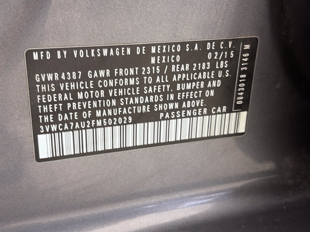Used 2015 Volkswagen Golf TDI S FWD image 9