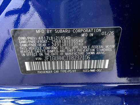 New 2026 Subaru Impreza RS image 18