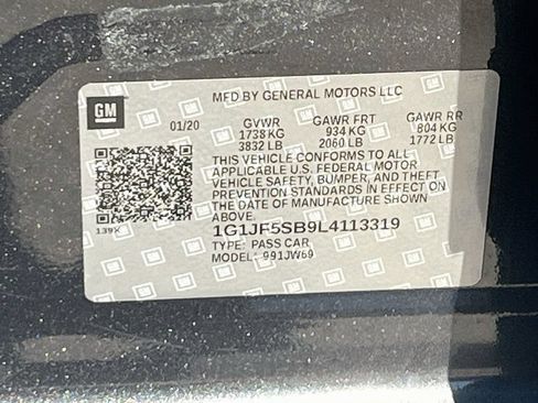 Used 2020 Chevrolet Sonic Premier FWD image 29