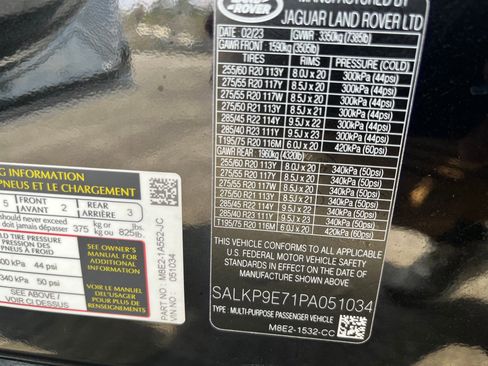 Used 2023 Land Rover Range Rover SE image 21