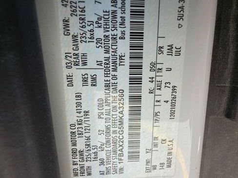 Used 2021 Ford Transit 350 XLT RWD image 8