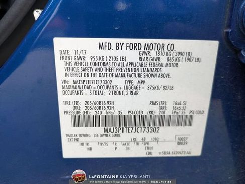 Used 2018 Ford EcoSport SE FWD image 32