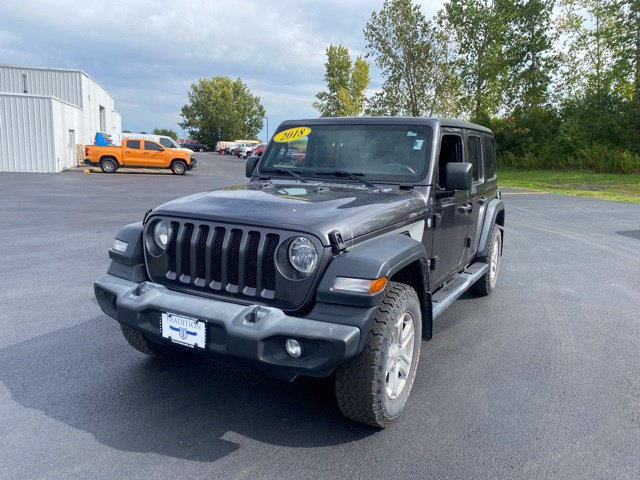 Used 2018 Jeep Wrangler Unlimited Sport S AWD/4WD image 1
