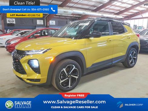 Used 2023 Chevrolet TrailBlazer RS w/ Sun and Liftgate Package AWD/4WD image 1