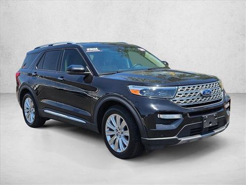 Used 2020 Ford Explorer Limited w/ Class III Trailer Tow Package RWD image 3