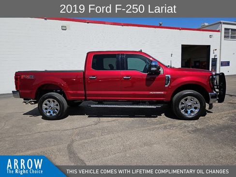 Used 2019 Ford F250 Lariat w/ Chrome Package AWD/4WD image 14