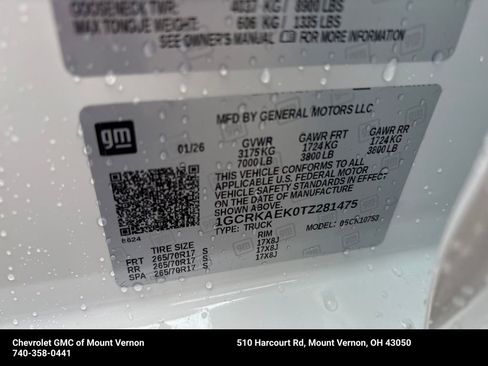 New 2026 Chevrolet Silverado 1500 W/T w/ Work Truck Package image 29