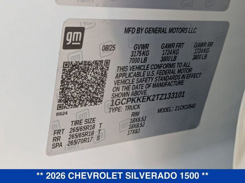 New 2026 Chevrolet Silverado 1500 LT image 37