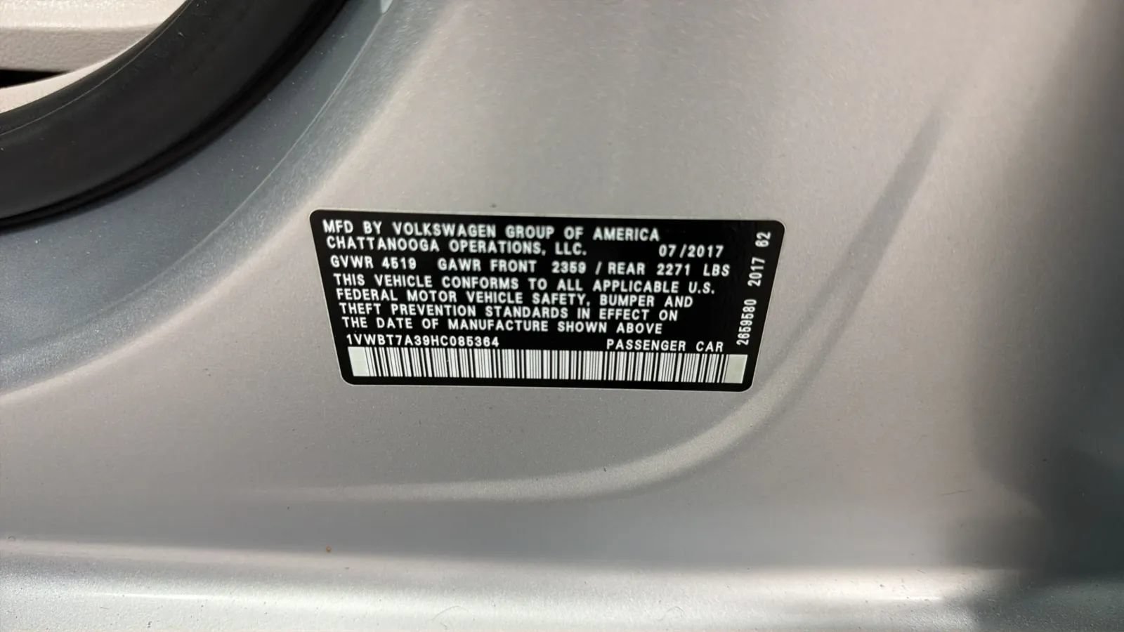 Used 2017 Volkswagen Passat 1.8T SE FWD image 22