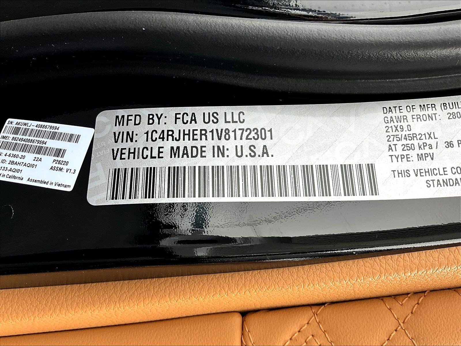 New 2027 Jeep Grand Cherokee Summit AWD/4WD image 20