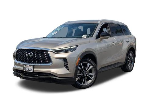 Used 2023 INFINITI QX60 Luxe w/ Performance Audio Package FWD image 1